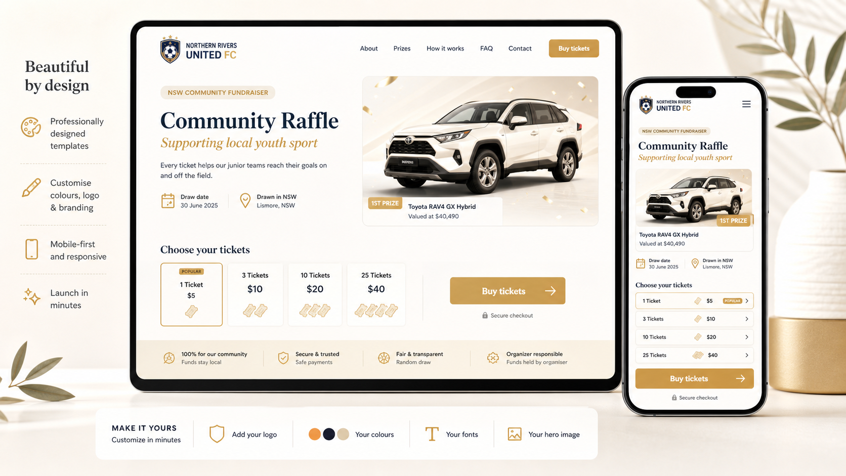 Standout designs