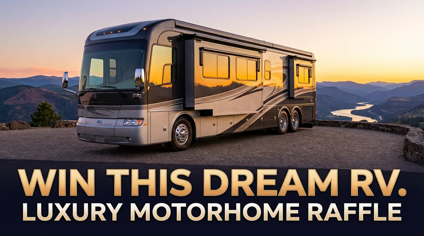 Luxury RV raffle hero